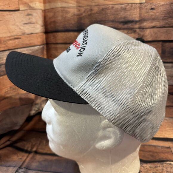 Zimmatic Hat Cap SnapBack Adjustable Gray Mesh South Plains Irrigation Olton TX - Picture 4 of 7